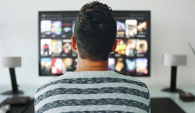 sledování tv